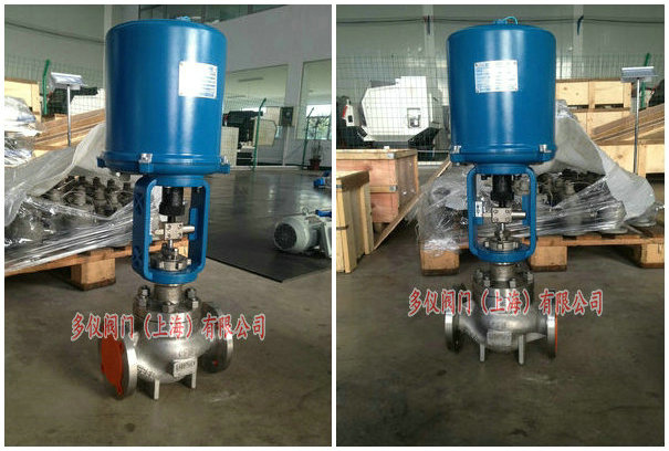 不銹鋼電子式電動(dòng)單座調(diào)節(jié)閥圖片